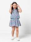 Victoria Kids Dress Multi-Size Sewing Pattern - hard copy