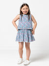 Victoria Kids Dress Multi-Size Sewing Pattern - hard copy