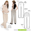 Bennet Pant Multi-Size Sewing Pattern