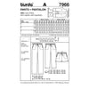 Burda Style Sewing Pattern Pants