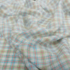 Carnival Check 100% Linen Fabric