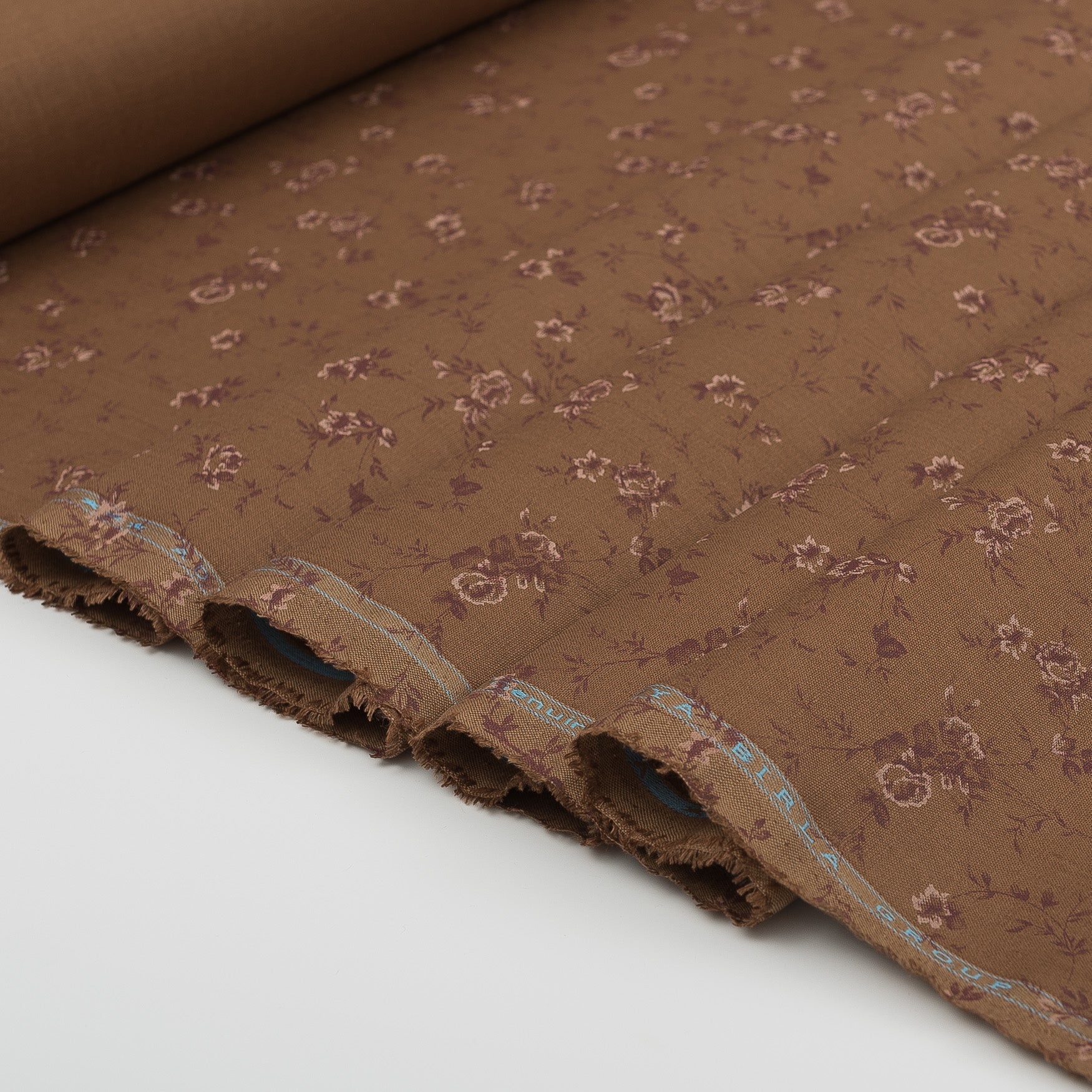 Cinnamon Garden 100% Linen Fabric