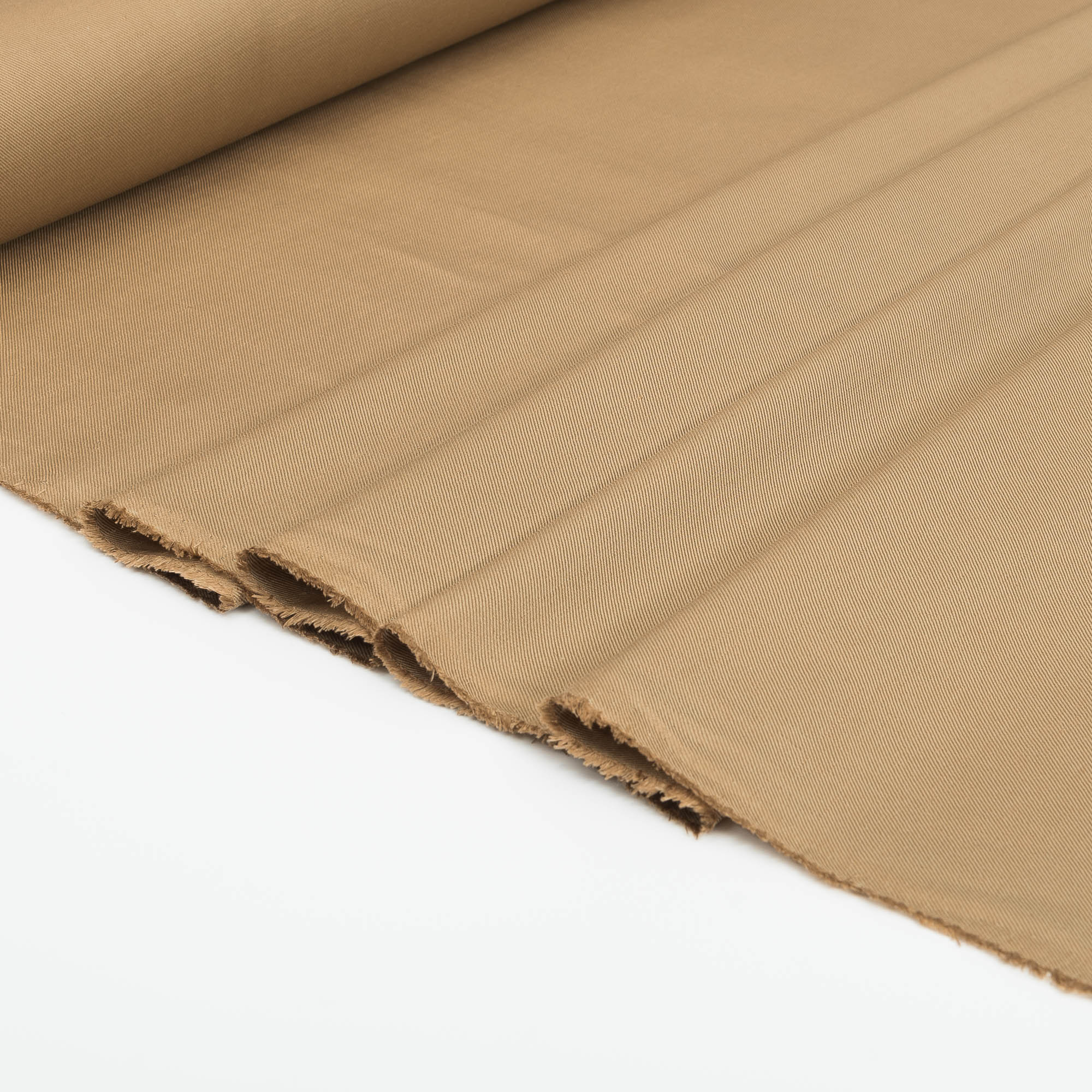Desert Khaki Linen Viscose Blend Fabric