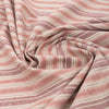 Desert Rose Stripe Linen Blend Fabric