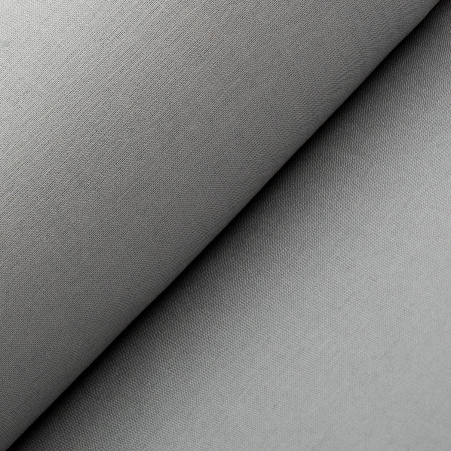 Dove Grey 100% Linen Fabric