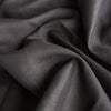 Ebony Dark 100% Linen Fabric