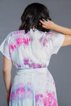 Charming Elodie Wrap Dress pattern with release pleats, dolman sleeves, and a choice of skirt lengths, perfect for any occasion from picnics to weddings