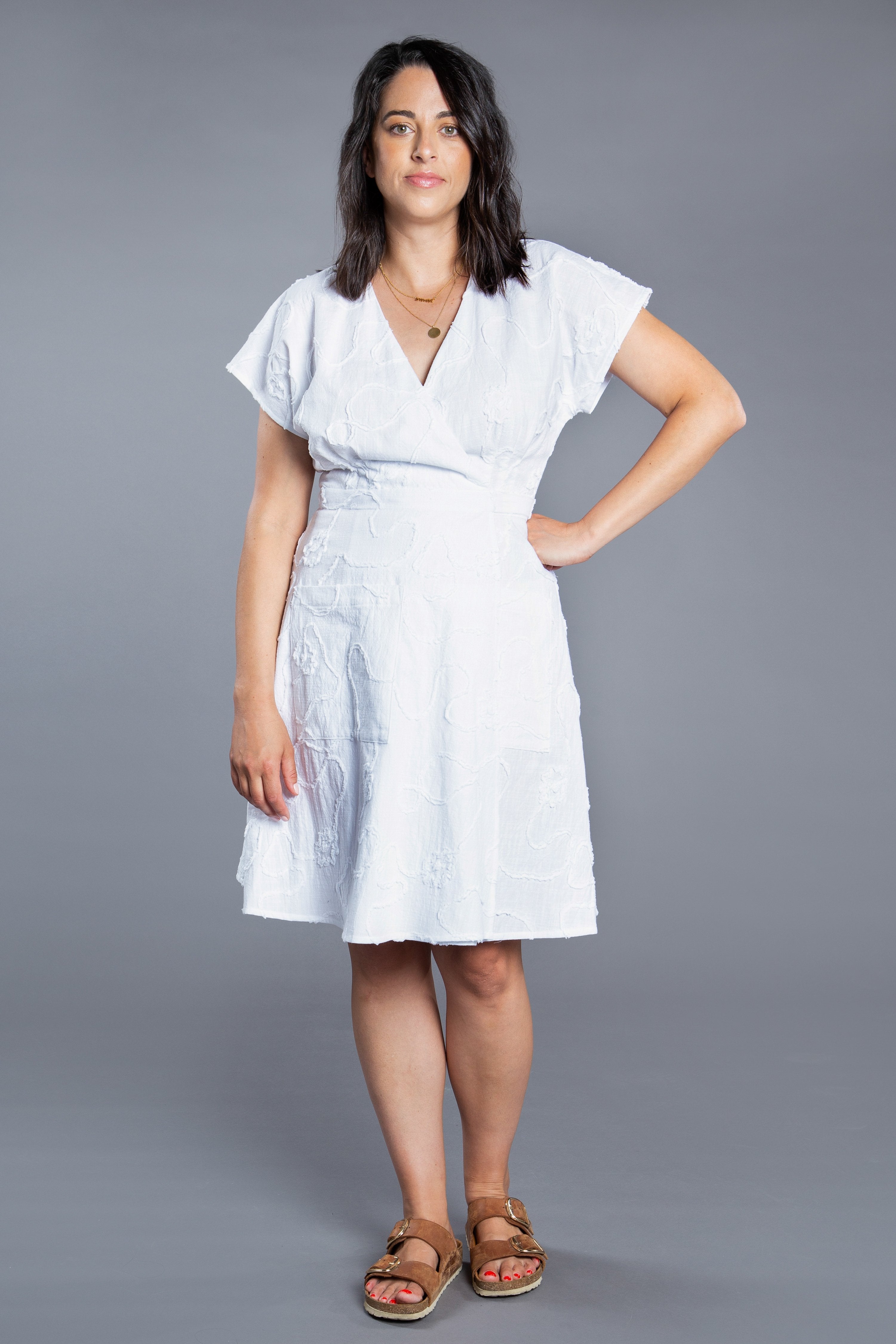 Elodie Wrap Dress Sewing Pattern