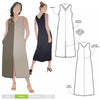 Esther Woven Dress Sewing Pattern - hard copy