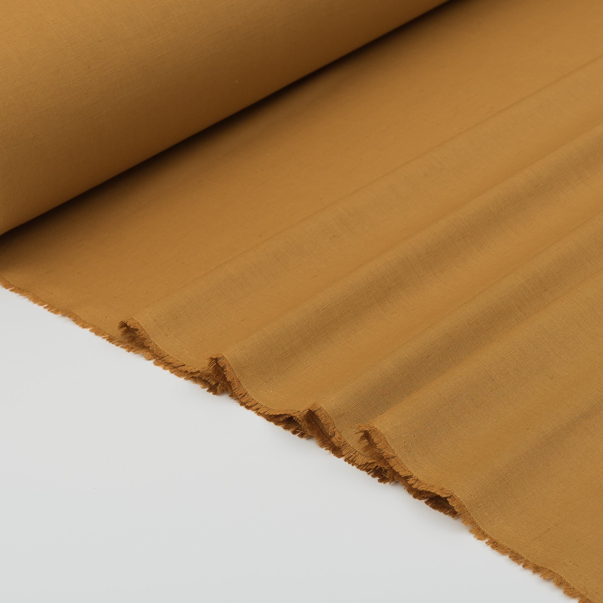 Ginger Linen Blend Fabric