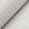 Grey & Mustard Stripe Linen Blend Fabric