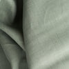 High-quality sage-coloured linen-polyester blend suiting with a cream tint for elegant attire