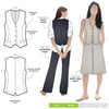 Joy Woven Vest Sewing Pattern - hard copy