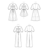 Misses' Dresses and Jumpsuit Multi-Size Sewing Pattern
