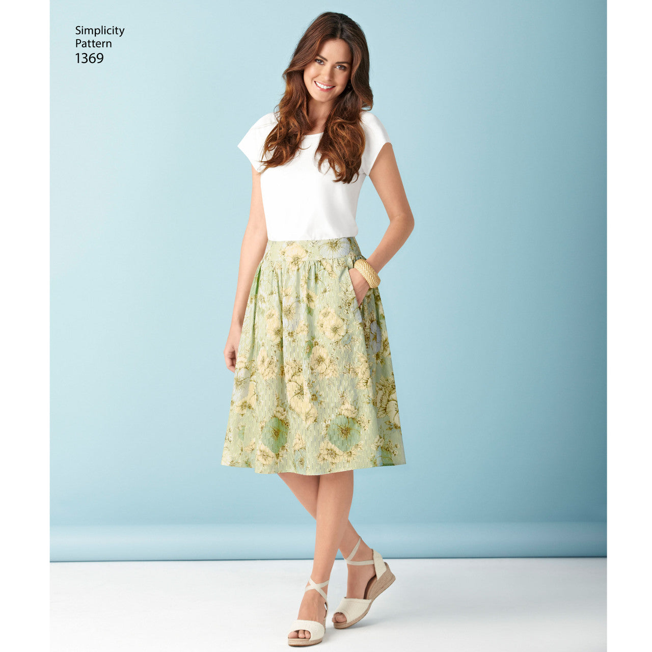Misses' Skirts 1369 Multi-Size Sewing Pattern