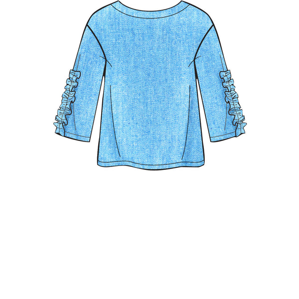 Buy Misses' Tops S8920 Multi-Size Sewing Pattern Hard copy – de Linum