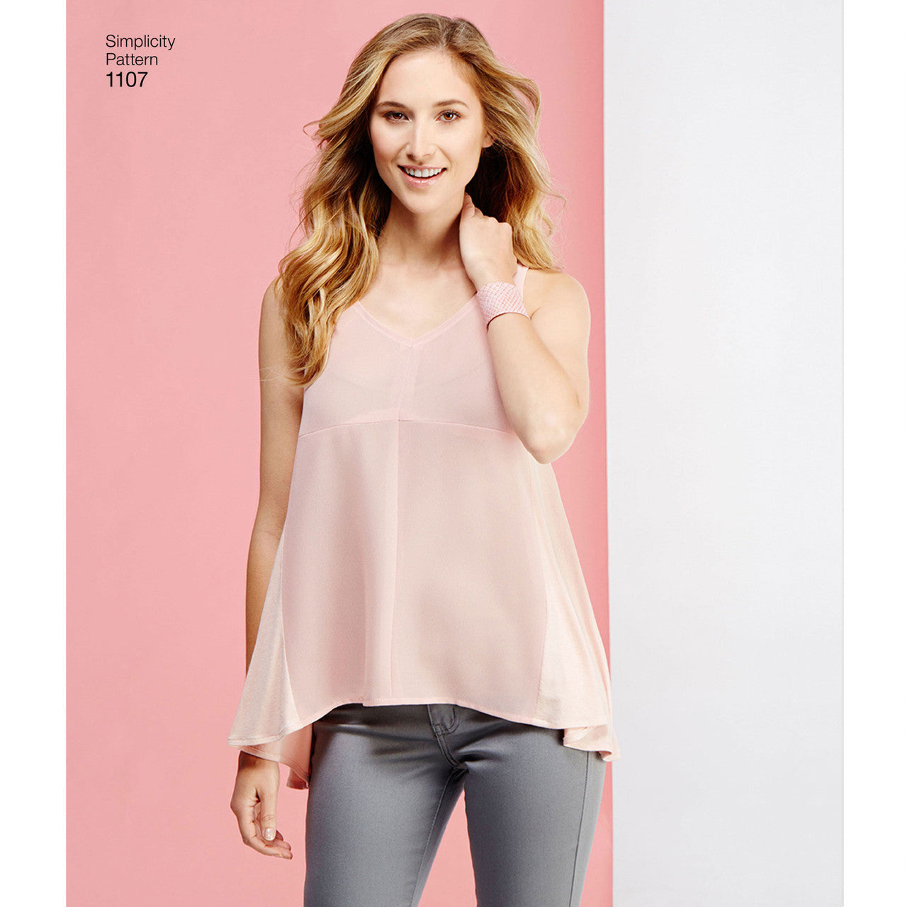 Misses' Tops with Fabric VariationsS1107 Multi-Size Sewing Pattern