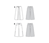 Misses' Trousers Multi-Size Sewing Pattern