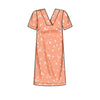 Misses' V-neckline Shift Dresses Multi-Size Sewing Pattern