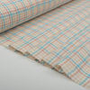 Multi Gingham 100% Linen Fabric