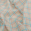 Multi Gingham 100% Linen Fabric