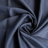 Versatile Navy Canvas 100% Linen Fabric with a loose weave, perfect for interior design projects and sturdy fashion items like bags and aprons