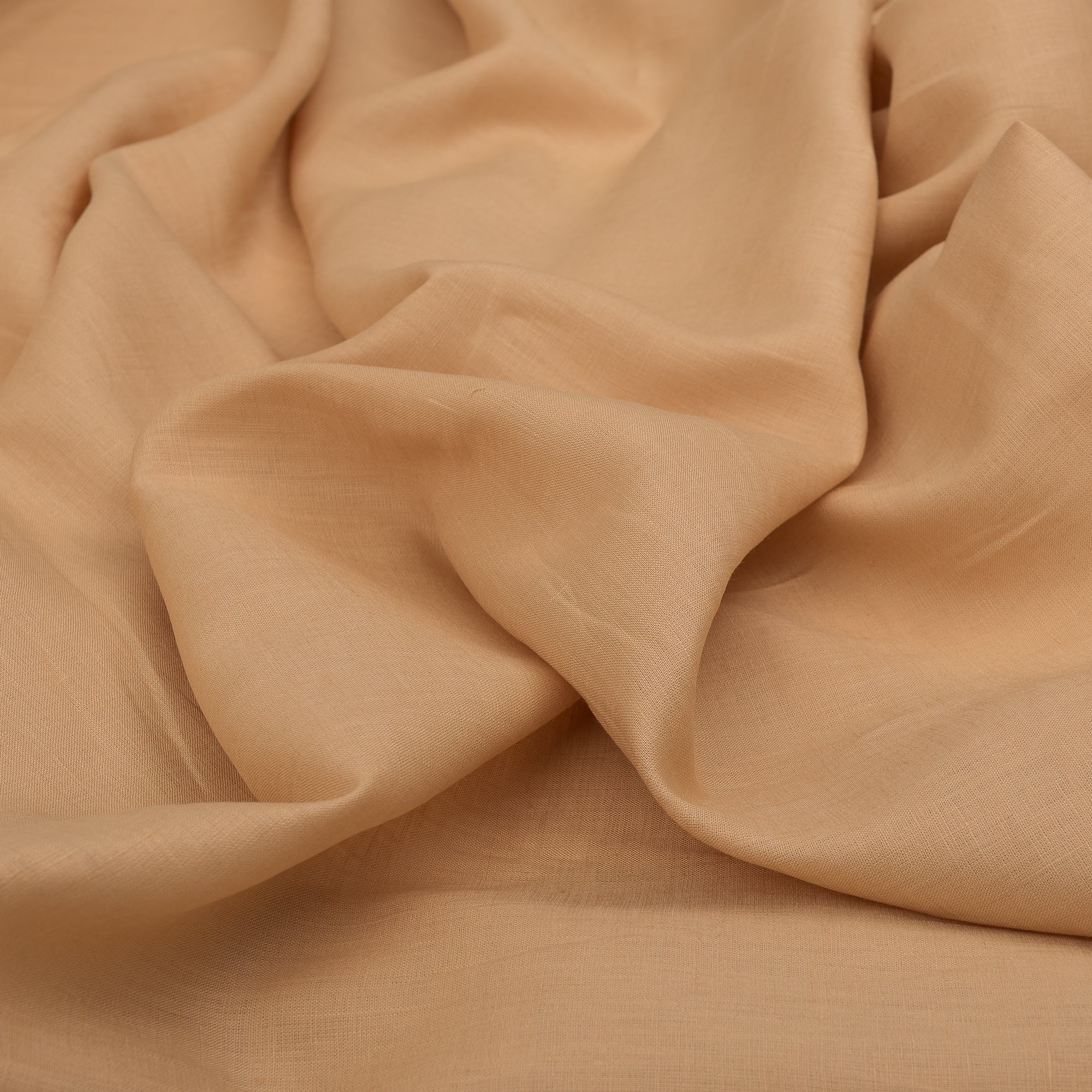 Nutmeg 100% Linen Fabric