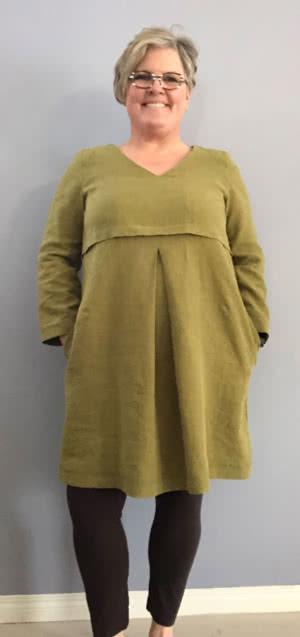 Patricia Rose Dress Multi-Size Sewing Pattern - hard copy