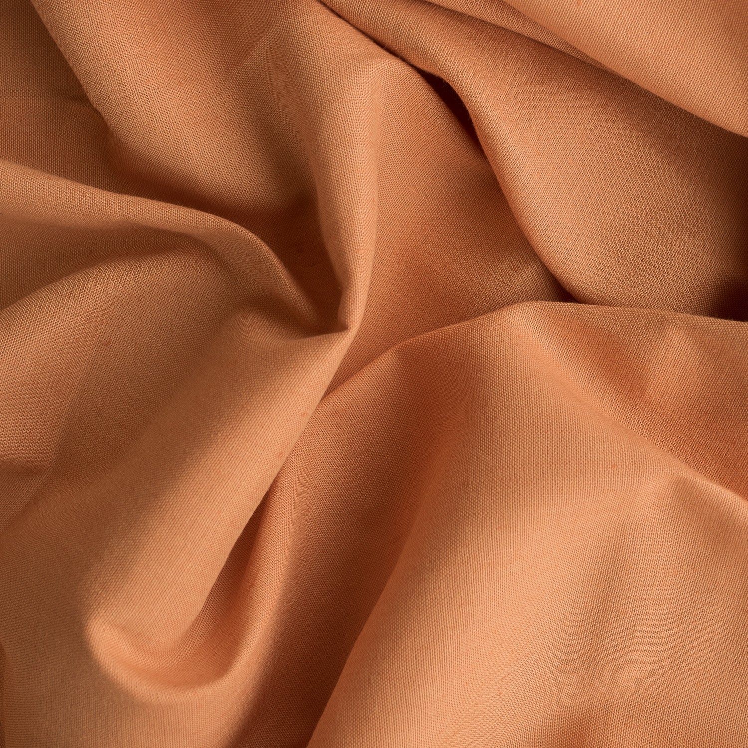 Peach Perfect Linen Blend Fabric