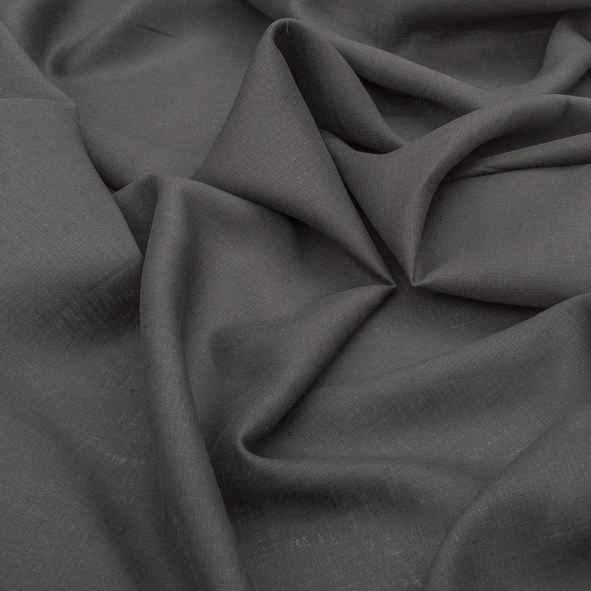 Raven 100% Linen Fabric