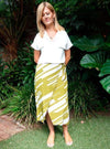 Rona Wrap Skirt Multi-Size Sewing Pattern - hard copy