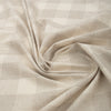 Sandy Plaid Linen Blend Fabric