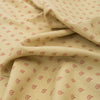 Straw Daisy Print 100% Linen Fabric