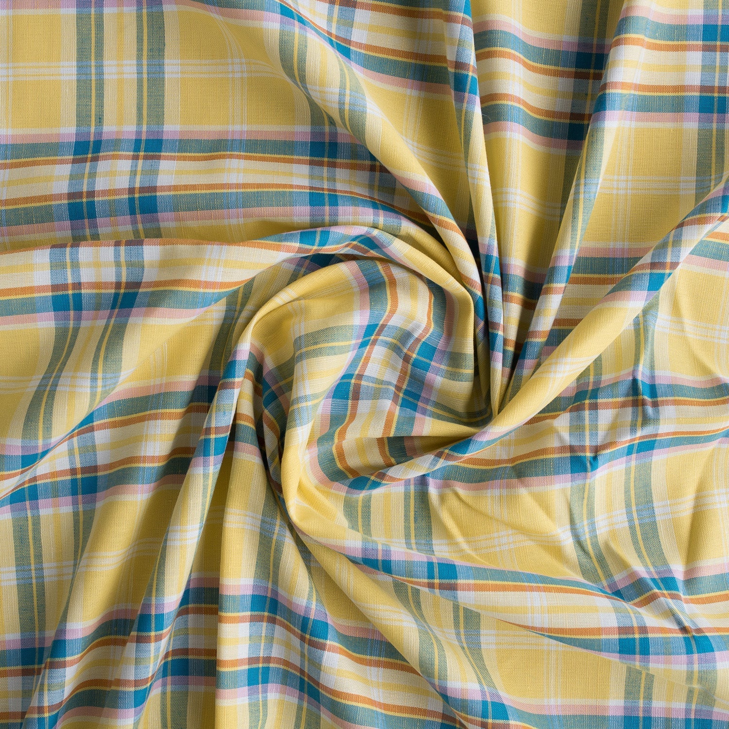 Summer in Bahamas Linen Blend Fabric