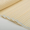 Sunny Check 100% Linen Fabric
