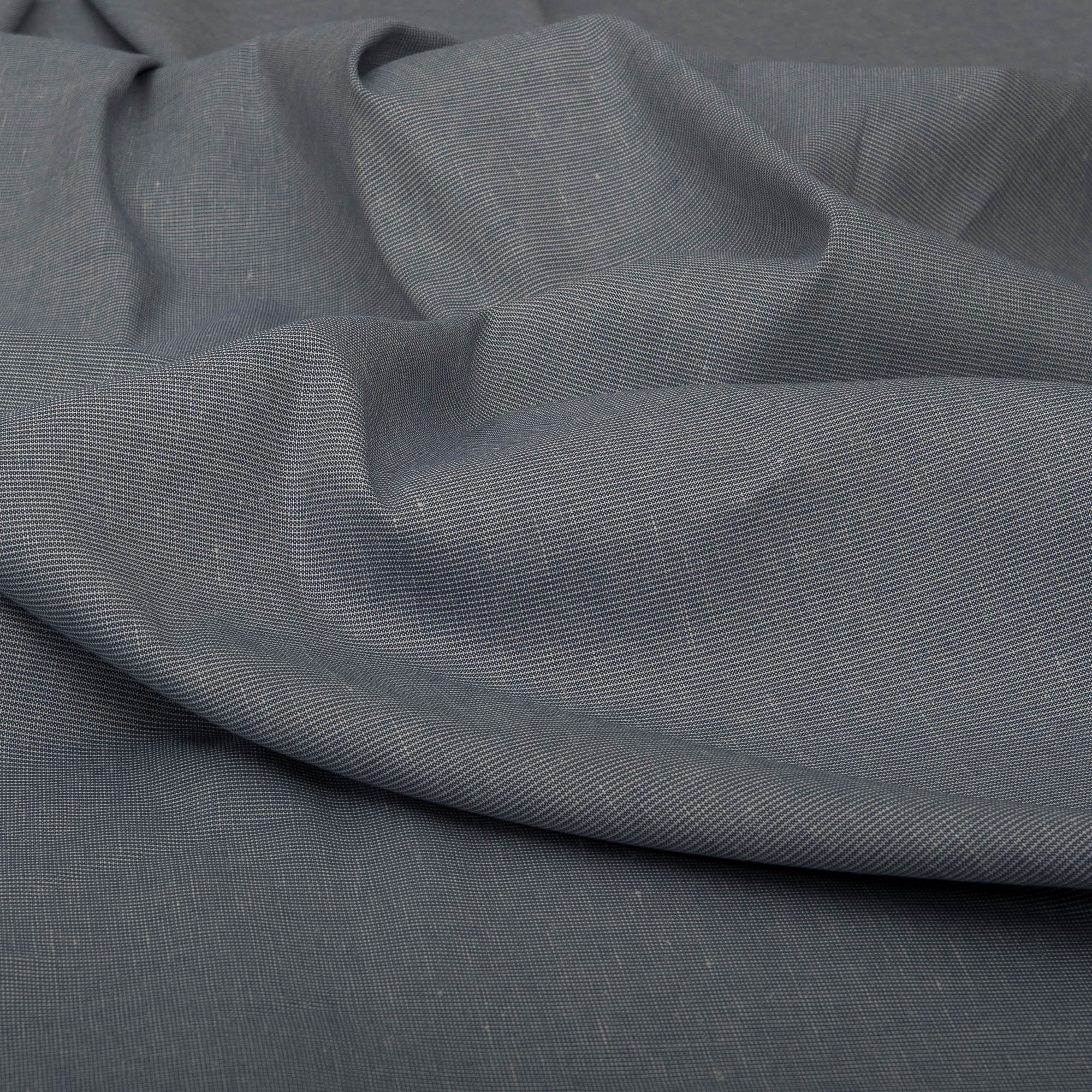 Trouser Stripes Linen Blend Fabric